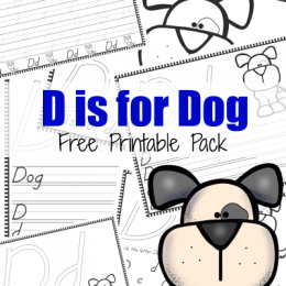 FREE D is for Dog Pages