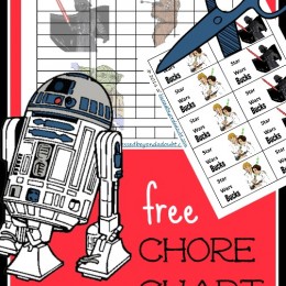 FREE Star Wars Chore Charts