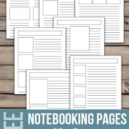 FREE Notebooking Pages
