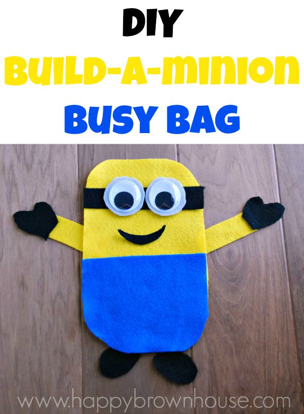 FREE Minion Busy bag