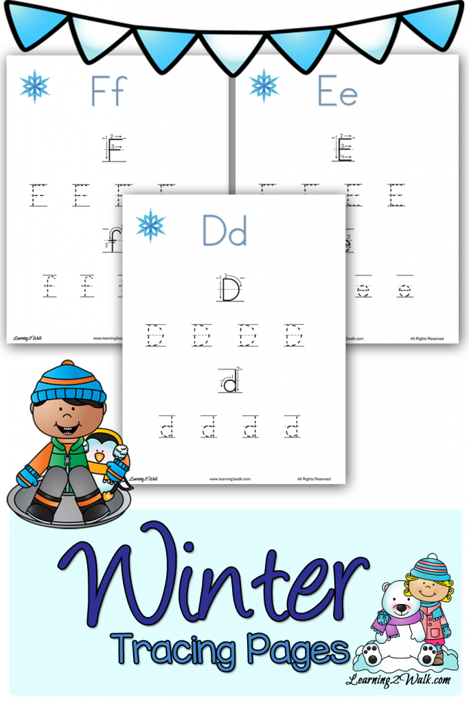 FREE Winter Preschool Pages