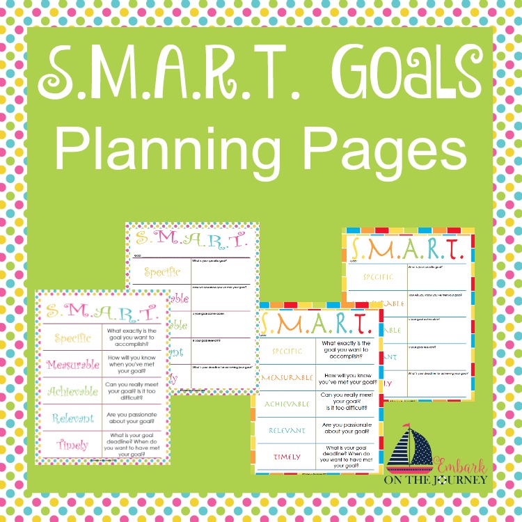 FREE Goal Planning Pages