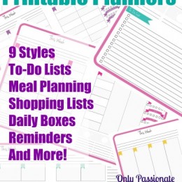 FREE Homeschool Planner Packs