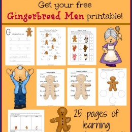 FREE Gingerbread Printables