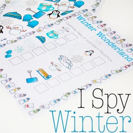 FREE Winter I Spy