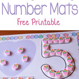 FREE Number Mats