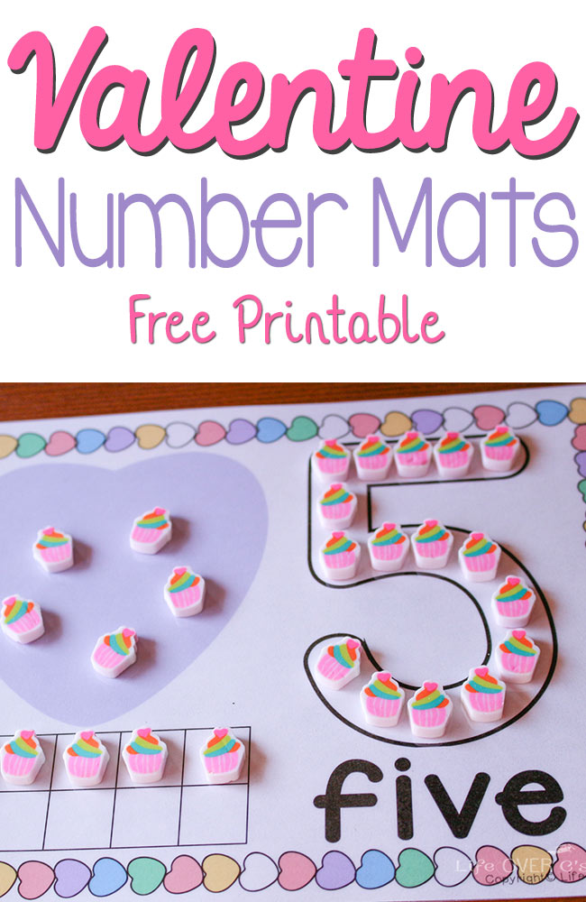 FREE Number Mats