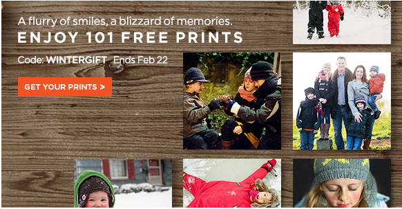 101 Free 4x6 or 4x4 Prints at Shutterfly - Just Pay Shipping!