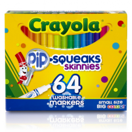 Crayola 64 Count Pip-Squeaks Skinnies Markers Only $7.99! (43% Off!)