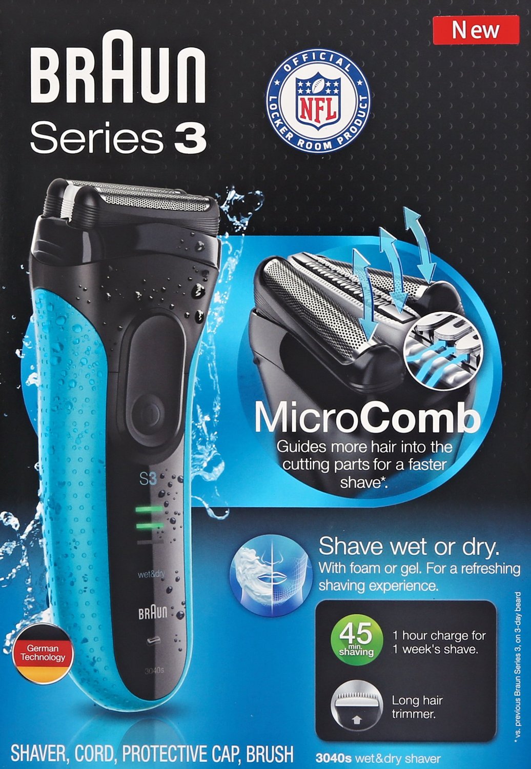 Braun Wet & Dry Electric Shaver Only $40 - Today Only!