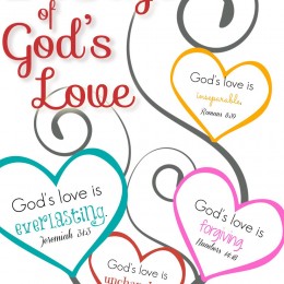 Free Valentine's Scripture Countdown