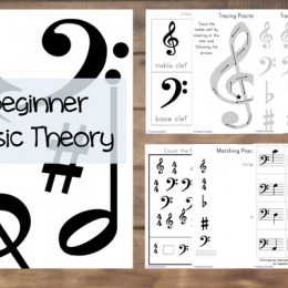 Free Beginner Music Theory Printables