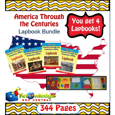 America Through the Centuries Lapbook Bundle Only $8.09!