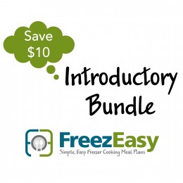 Freezer Meal Plan Bundle Only $25 - Limited Time!