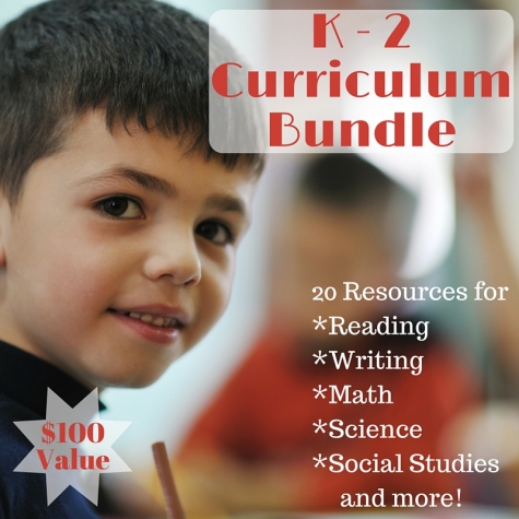 K-2 Curriculum Bundle Only $19.99 ($100 Value!)