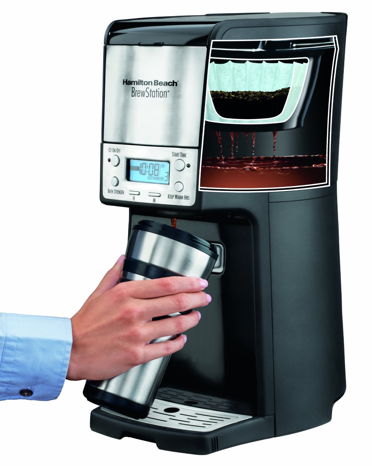 Hamilton Beach 12-Cup Programmable Coffee Maker Only $29.88! (Reg. $60!)