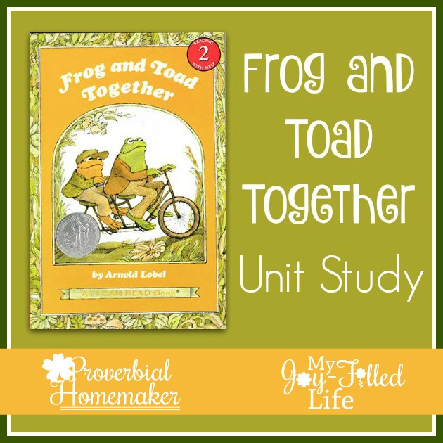 Free Frog & Toad Together Unit Study