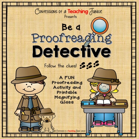 Be a Proofreading Detective – An Editing Activity FREEBIE!