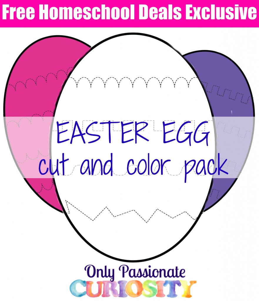 Easter Egg Cut and Color