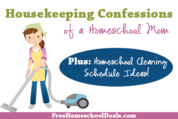 Housekeeping Confessions of a Homeschool Mom