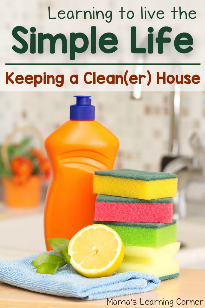 Learning to Live the Simple Life: Keeping a Clean House