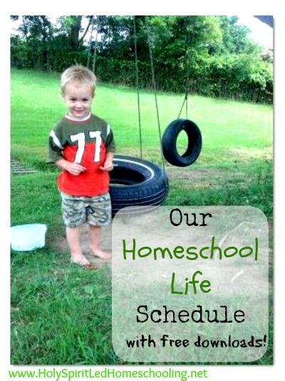 Our Homeschool Life Schedule