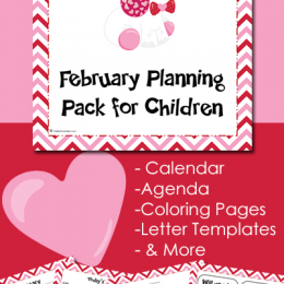 FREE February Planning Pack for Children