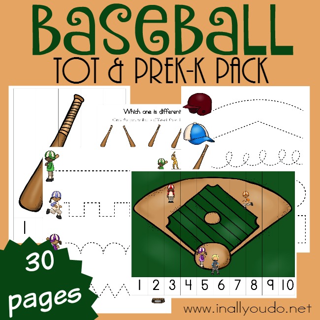 FREE Baseball Tot Pack