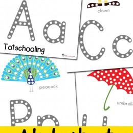 FREE Alphabet Painting Printables