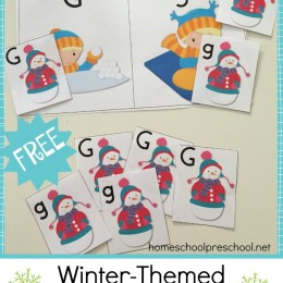 FREE Winter Themed mats