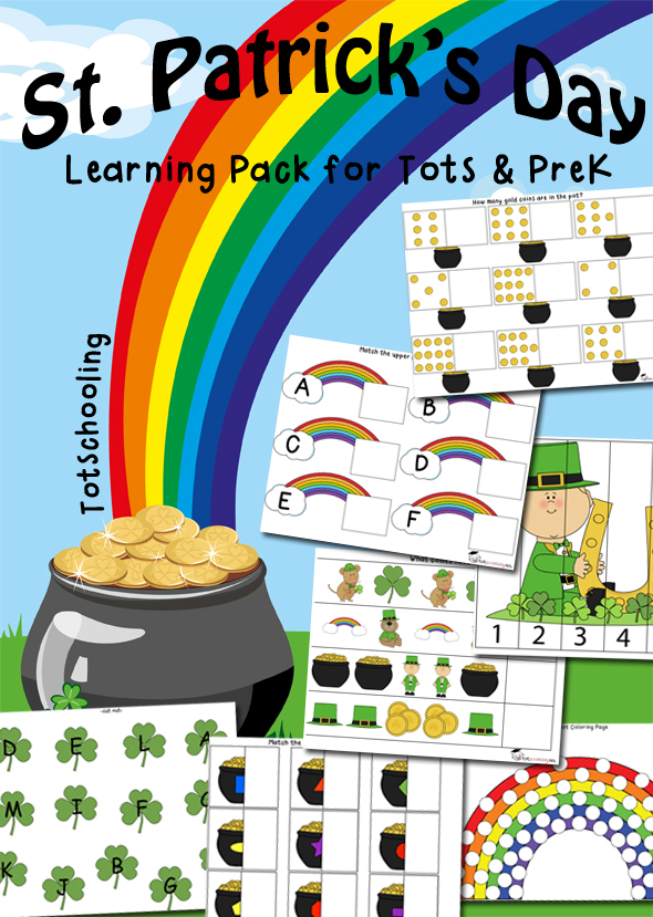 FREE St. Patrick's Day Preschool Pack