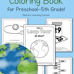 FREE Leap Year Coloring Book