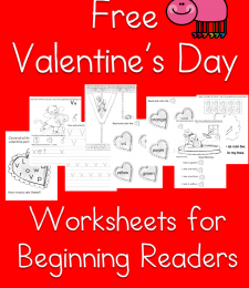 FREE Valentine's Beginning Readers Pack