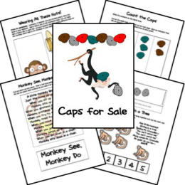 FREE Caps for Sale Lapbook