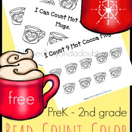FREE Read, Count and Color Pack