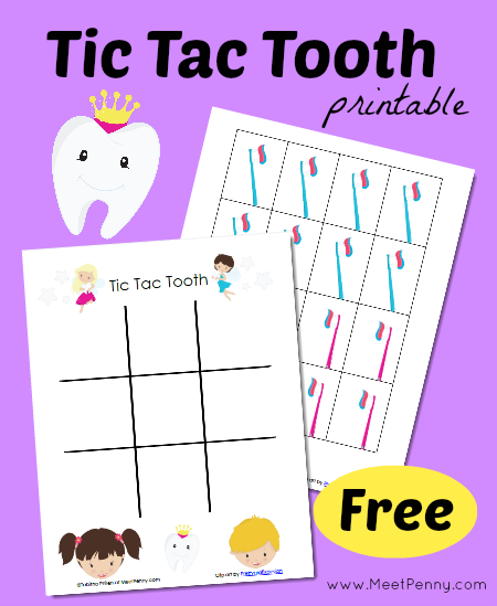 FREE Tooth Care Printables