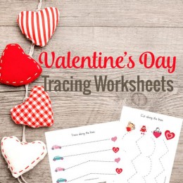 FREE Valentine's Day Tracing and Dot Worksheets