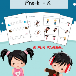 FREE Ice Skating PreK Pack
