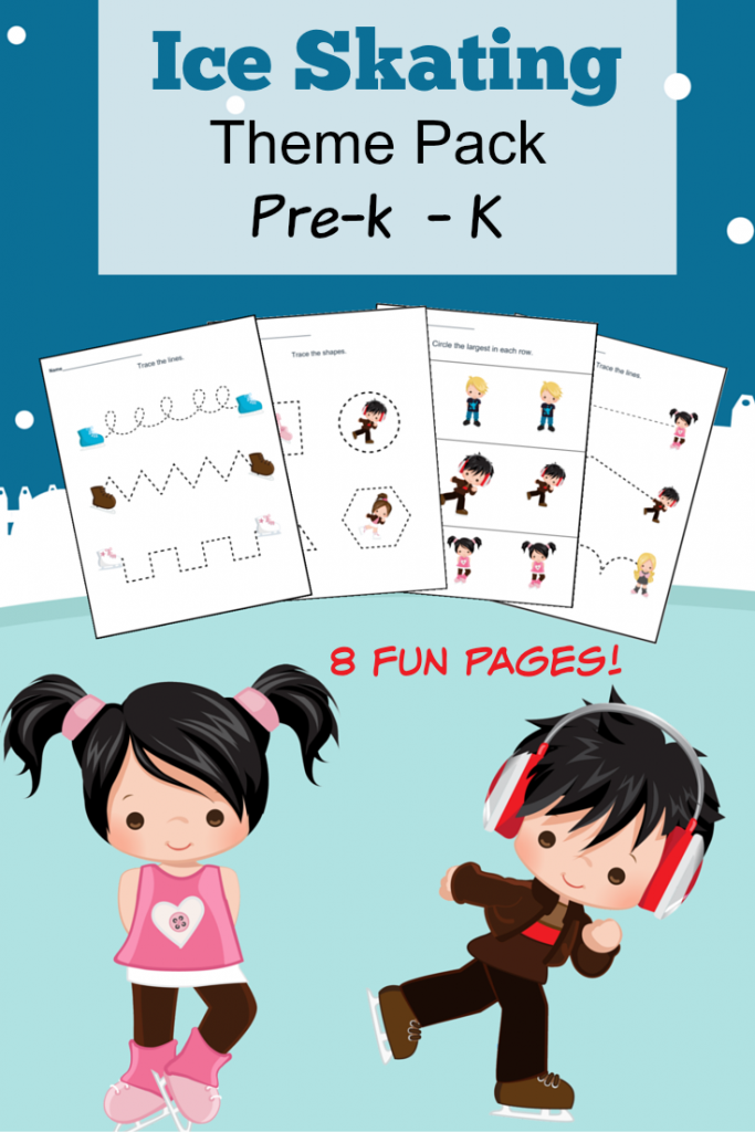 FREE Ice Skating PreK Pack