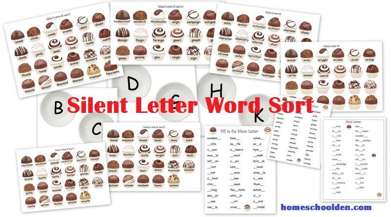 FREE Silent Letter Worksheets