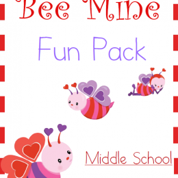 FREE Bee Mine Middle School Pack