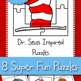 FREE Dr. Seuss Inspired Puzzles