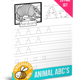 FREE Animal Handwriting Pack