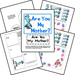 FREE Are You My Mother Lapbook