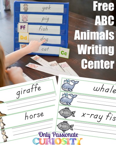 FREE ABC Animals pack