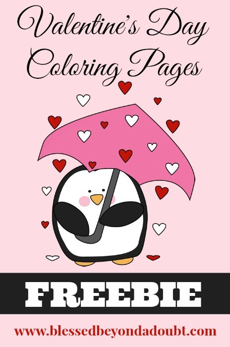 FREE Valentine's Day Coloring pages