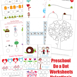 FREE Preschool Valentines Pack
