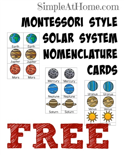 FREE Solar System Printables