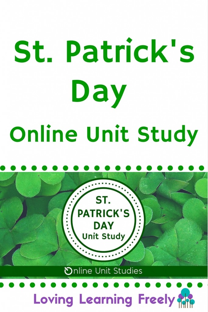 FREE St. Patrick's Day Unit Study