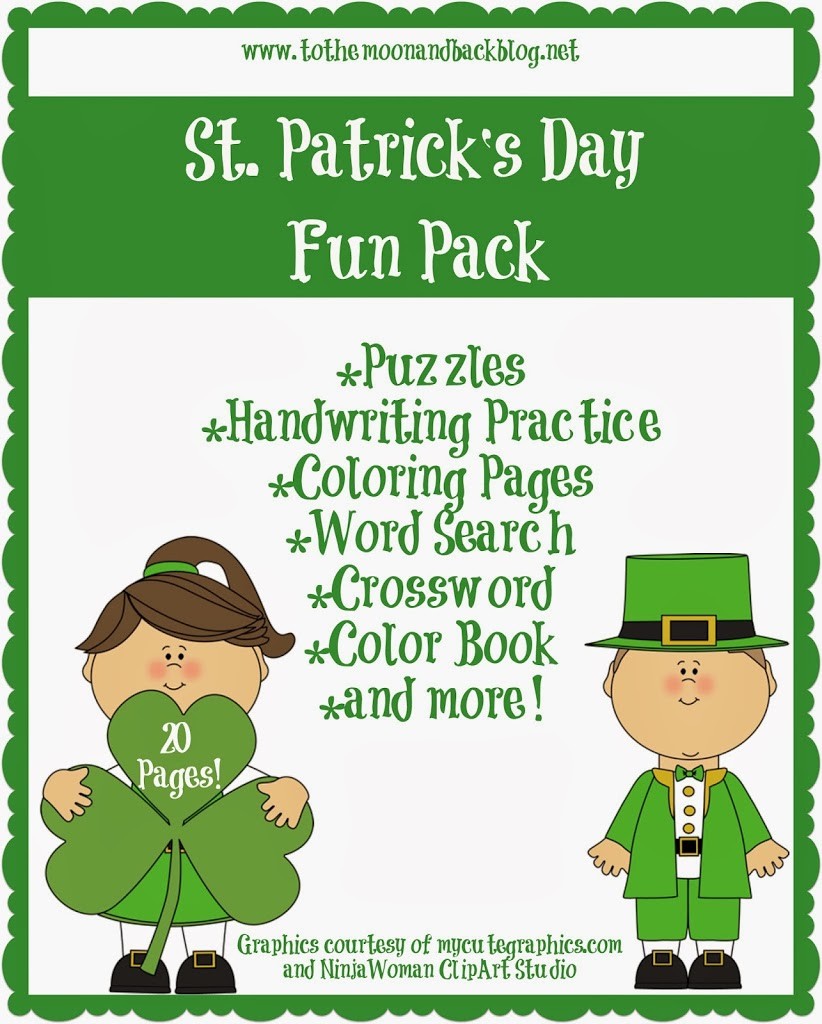 FREE St. Patrick's Day Pack